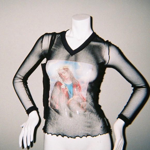 Dolce & Gabbana Tops - Dolce & Gabbana 1998 Virgin Mary top and bag set